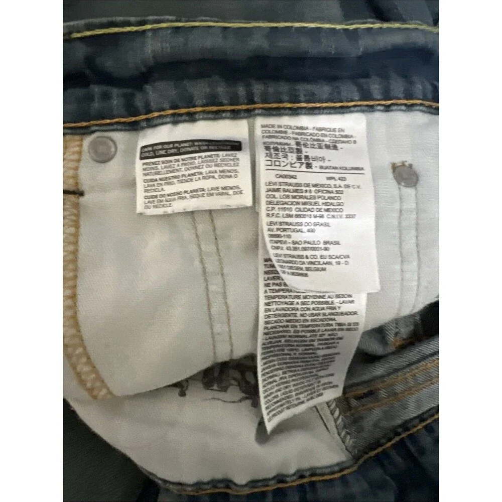 Levi's Men's Jeans 511'‎ W33 L34 Distressed